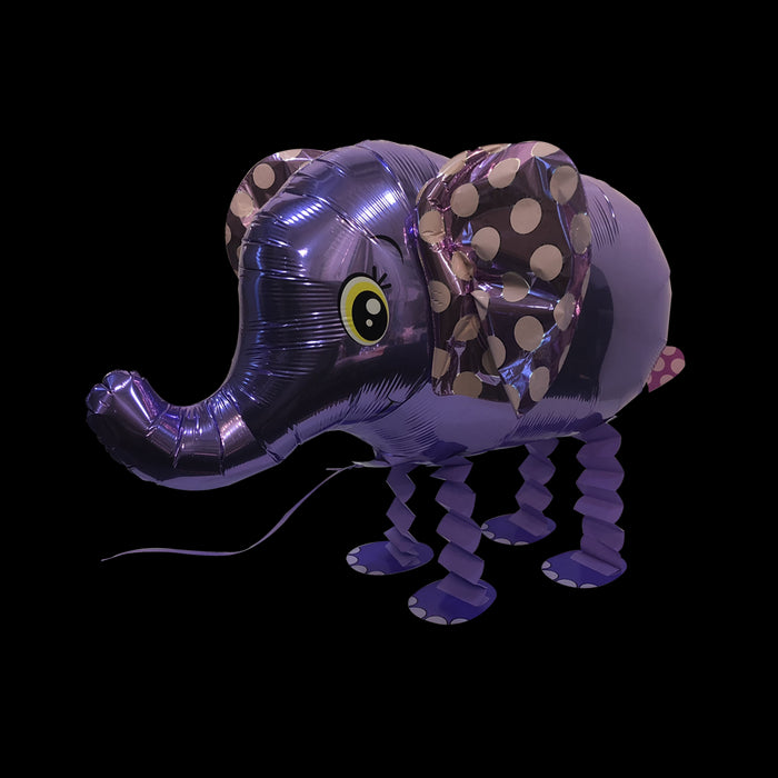 Airwalker Folienballon "Elefant Lila" | 50cm