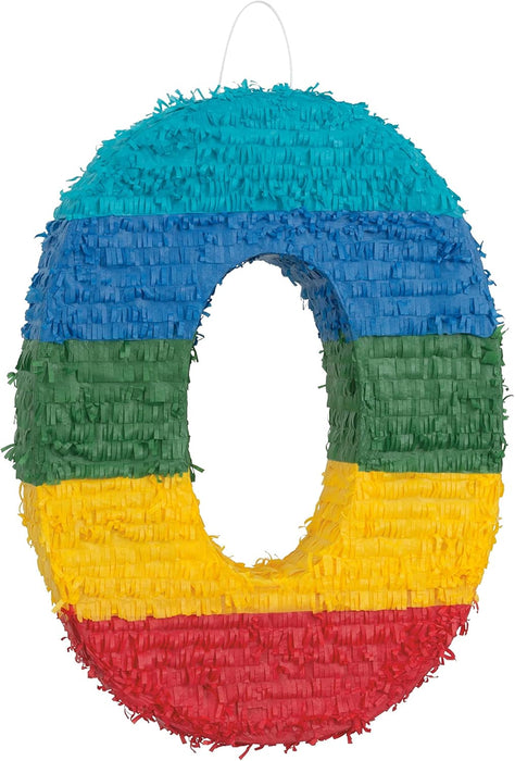 Pinata Zahl 0 | 53x40x10cm