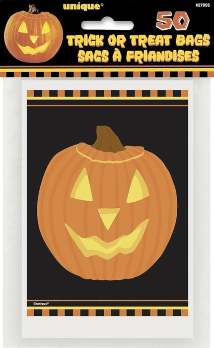 Tüte Pumpkin Glow Bag 50St. 9x13cm