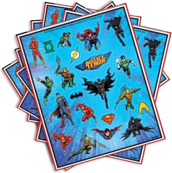 Sticker Justice League 4 Blätter