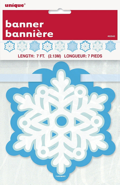 Banner Schneeflocken CutOuts