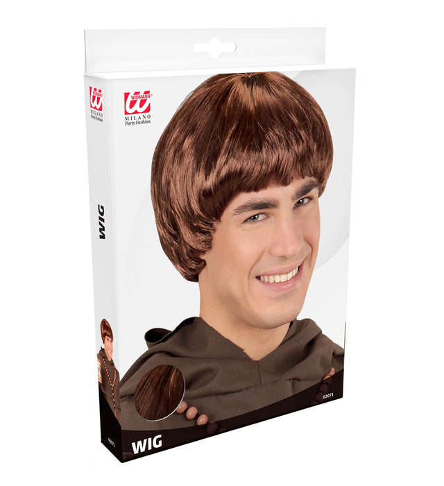 Perücke Mönch | Braun