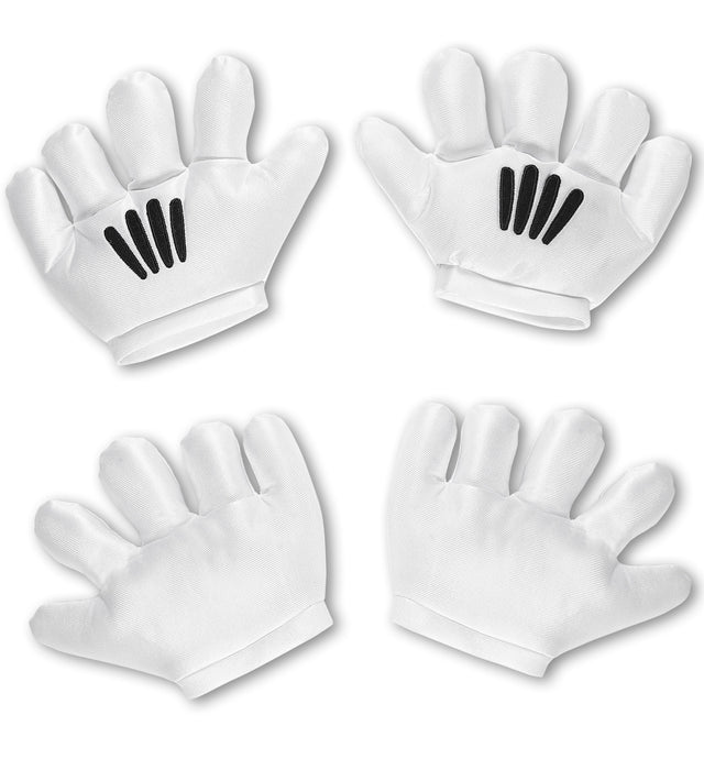 Cartoon Handschuhe | Weiß