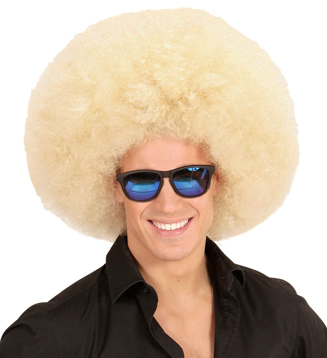 Riesen Afro Perücke für Erwachsene | Blond