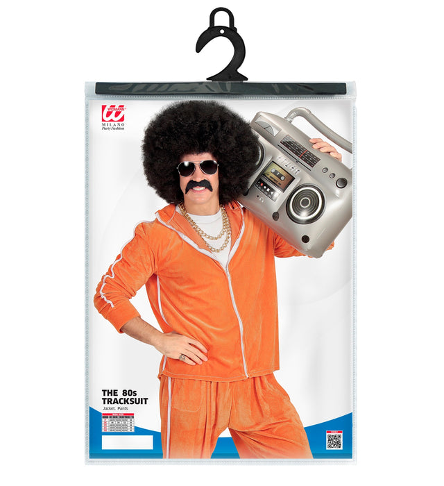 Party Trainingsanzug "Samt" für Herren | Orange