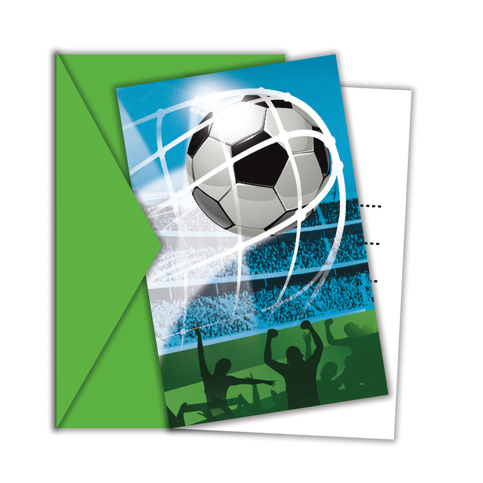 Einladungskarten Fußball | 6 Stück FSC
