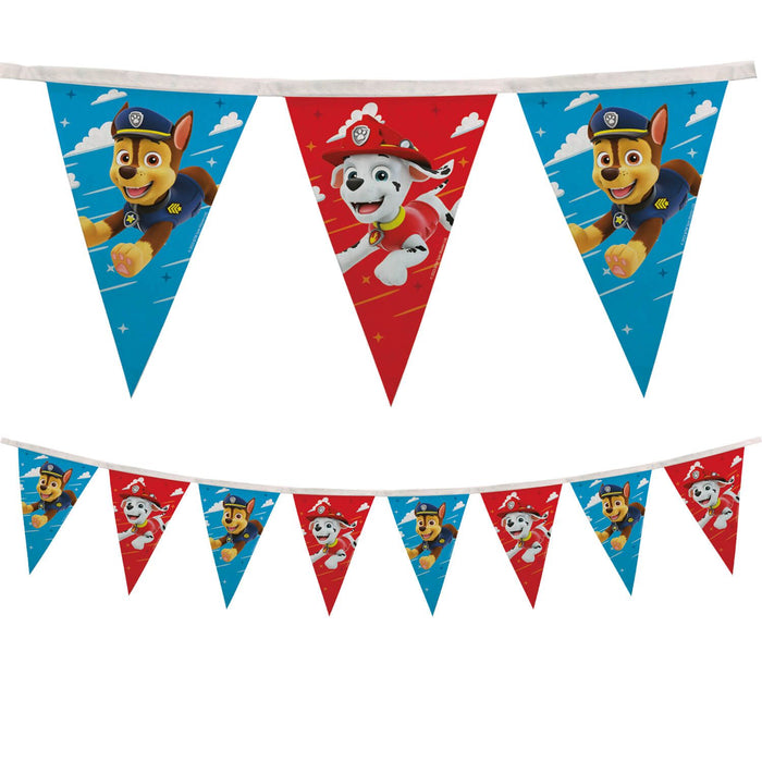 Mehrweg Wimpelkette Paw Patrol | 1 Stück