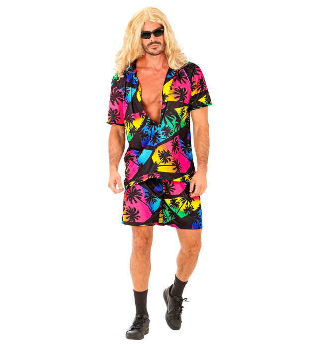 Hawaii Herren Kostüm "Summer Party" | Hemd und Shorts