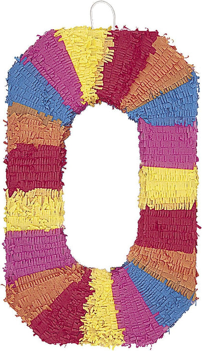 Pinata Zahl 0 | 65x38x10cm