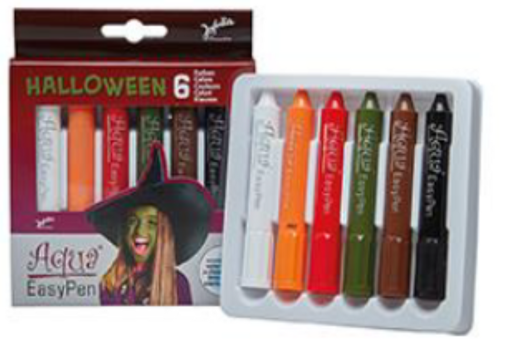 MakeUp Aqua Easy Schminkstifte 6Stück Halloween