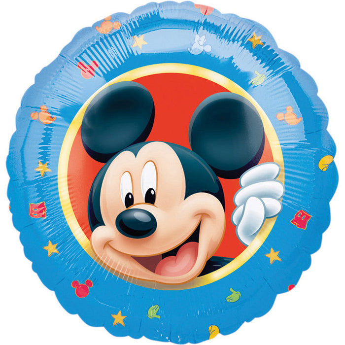 ABC18 Folienballon "Mickey Portrait" | Ø 45 cm
