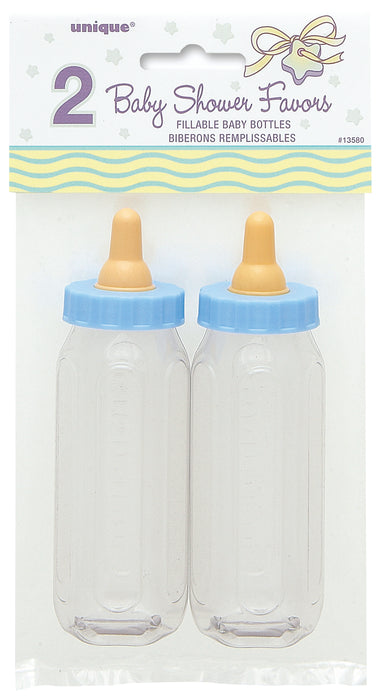 Favours Babyfläschchen Blau 2 Stk.