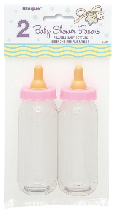 Favours Babyfläschchen Pink 2 Stk.