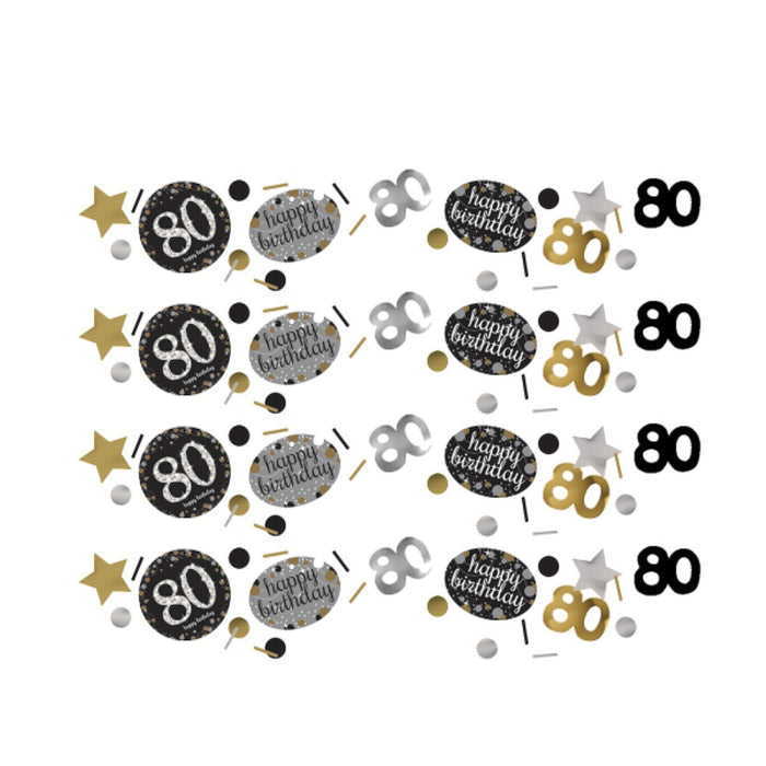 Konfetti Metall 34g Sparkling Gold #80