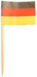 Picker Deutschland-Flagge 200Stk./80mm