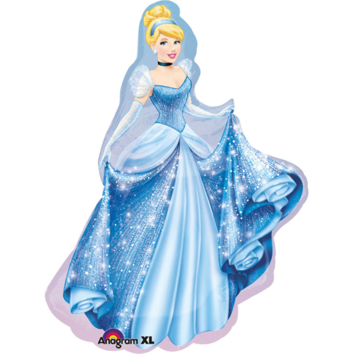 SuperShape Folienballon "Cinderella" | 71x84cm