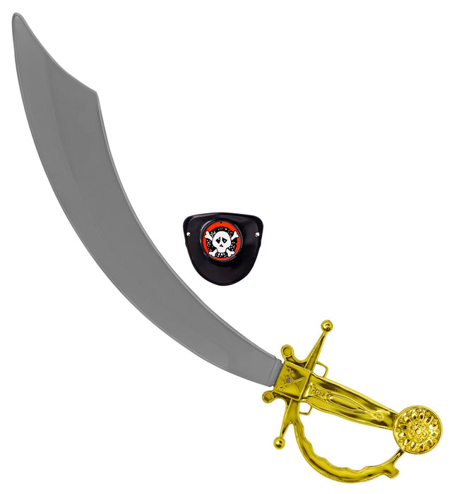 Set Pirat Säbel und Augenklappe