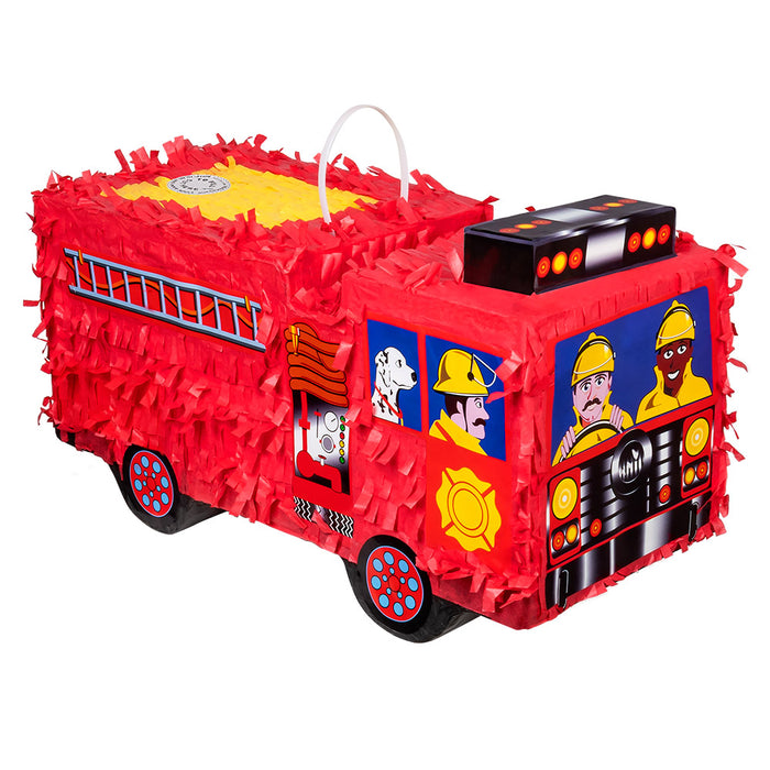 Pinata Feuerwehrauto | Rot - 43 x 24 x 18 cm