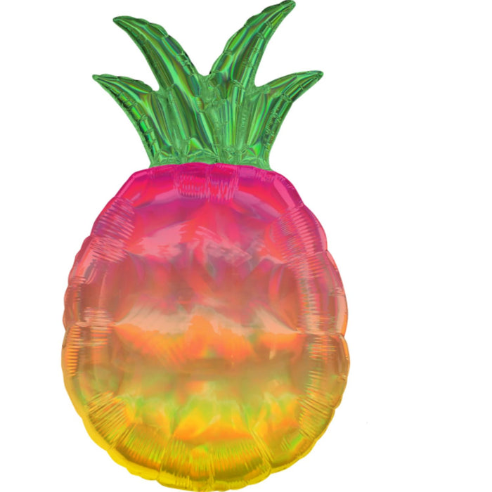 SuperShape Folienballon "Ananas" | Holo 43x78cm