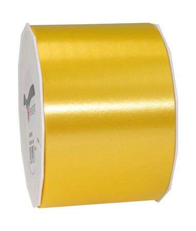 Geschenkband Polyband 90mm/91m Gelb