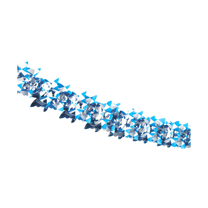 Girlande Papier Bayern Weiss-Blau | 4m