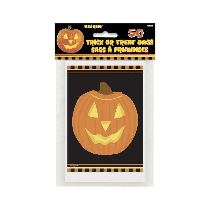 Tüte Pumpkin Glow Bag 50St. 9x13cm