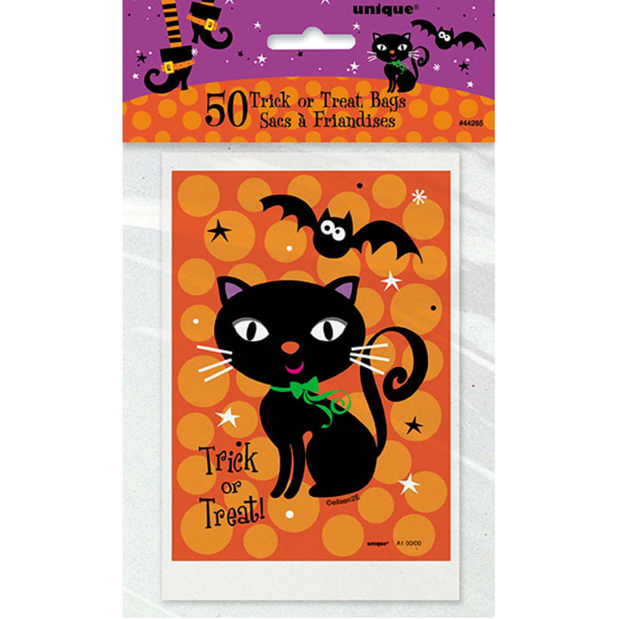 Tüte Spooky Boots Treat 50Stk., ca. 10x15cm