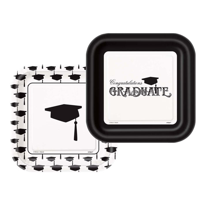 Pappteller Simply Grad 23cmØ/8St.