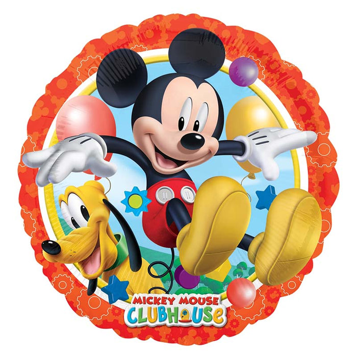 ABC18 Folienballon "Mickey und Pluto" | Ø 45 cm