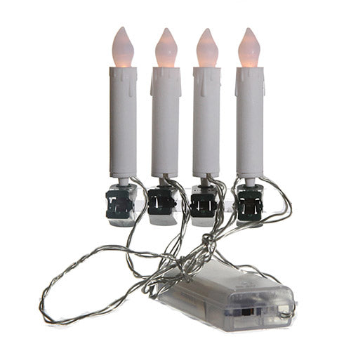 Lichterkette LED Christb.kerze 4S