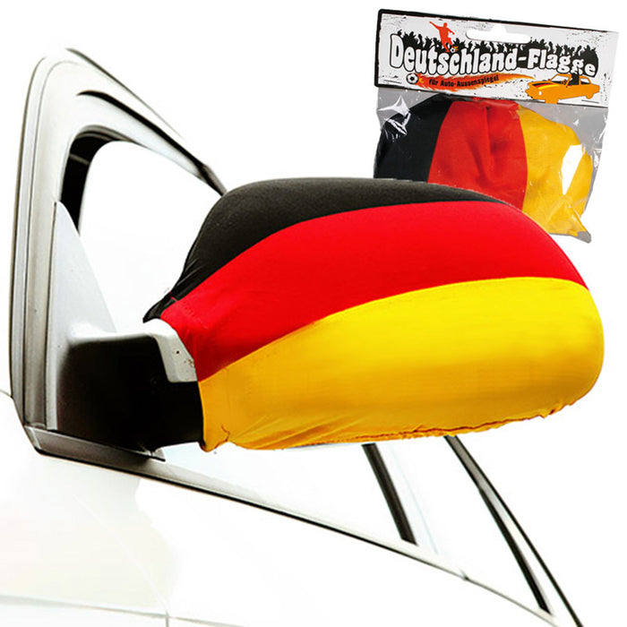 Außenspiegelfahne Deutschland 2 Stück