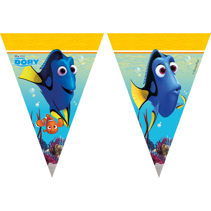 Wimpelkette PVC Finding Dory 230cm/9 Flags