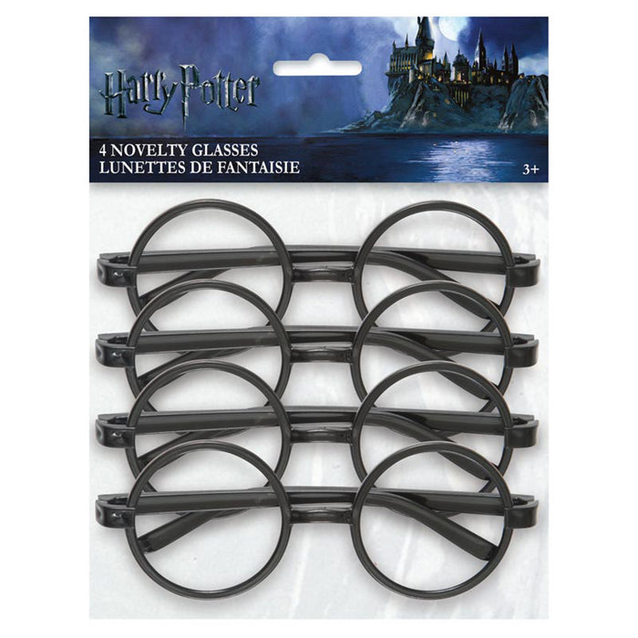 Brille "Harry Potter" | Party-Set 4 Stück