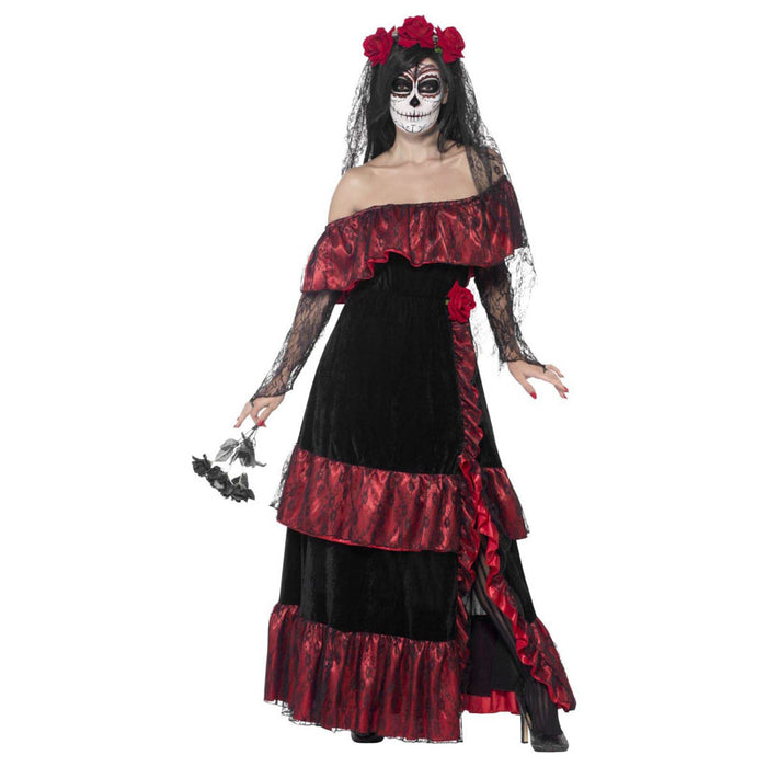 Kostüm Lady Day of the dead Samtrobe Gr.S