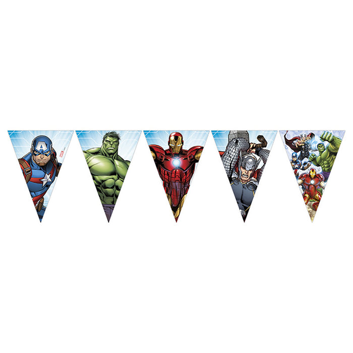 Wimpelkette PVC Mighty Avengers 230cm/9Flags