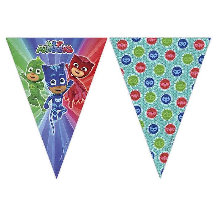 Wimpelkette PVC Pyjamahelden 230cm/9Flags