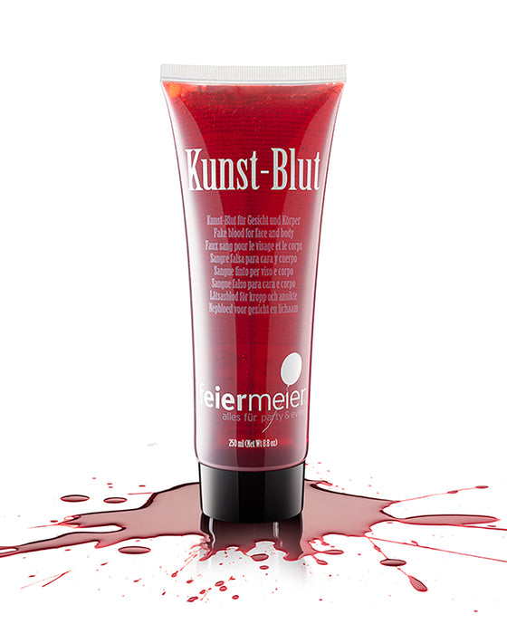feiermeier Kunstblut 250ml Tube | Rot - Halloween Make up Schminke