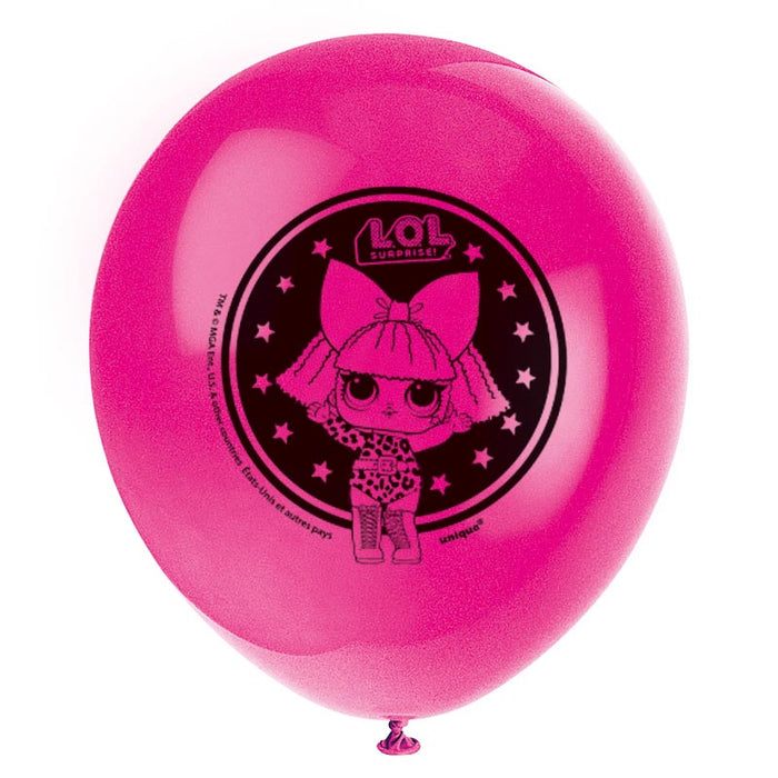 Latexballon Ø30cm LOL Surprise! ca.30cmØ/8Stk.