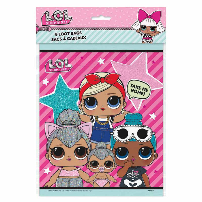 Geschenktüte PVC LOL Surprise! 8St.