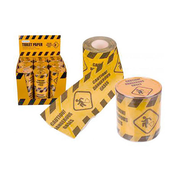 Toilettenpapier Caution! Dangerous Gases