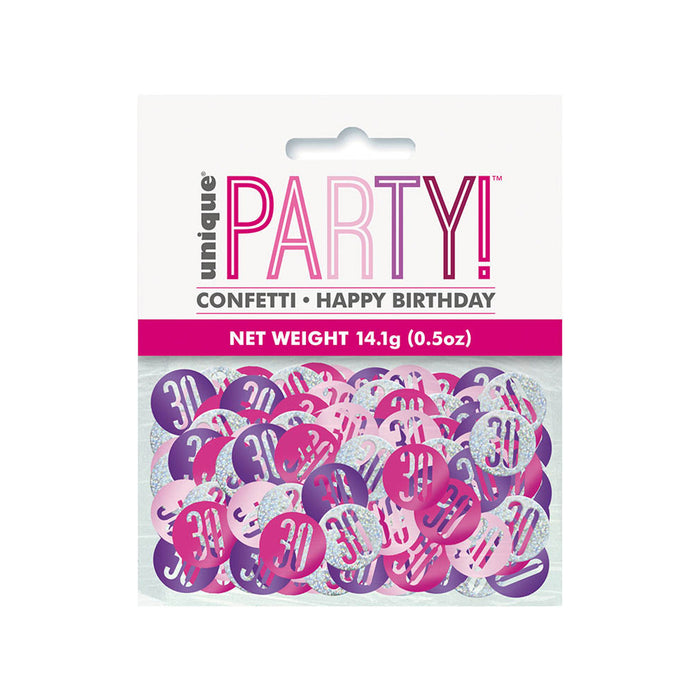 Konfetti Metall Glitz 14g #30 Pink