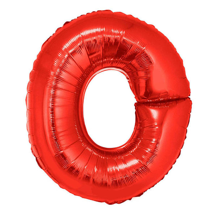 Riesenbuchstabe O Rot