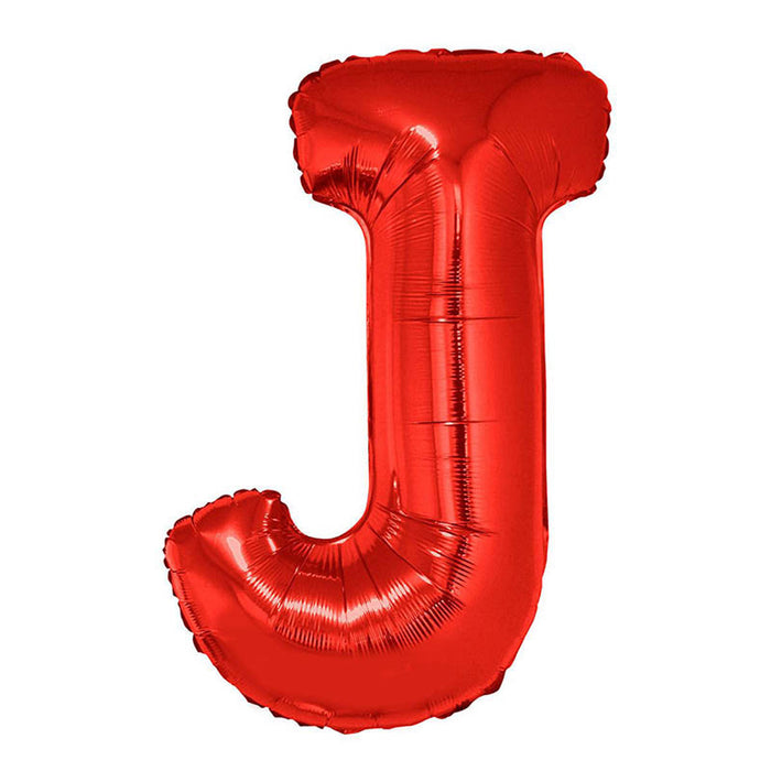 Riesenbuchstabe J Rot