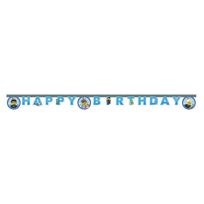 Buchstabengirlande HB Lego City FSC 200cm
