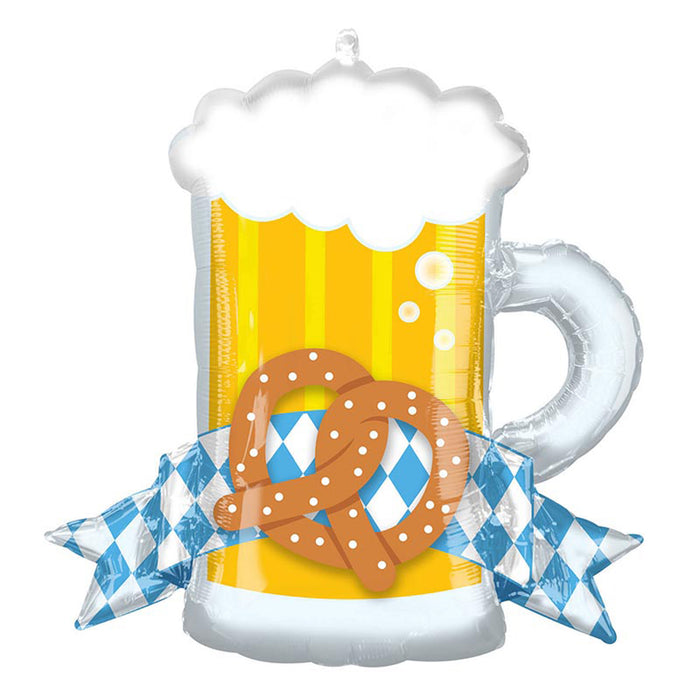 Shape Folienballon "Bierkrug" | 66 x 63 cm