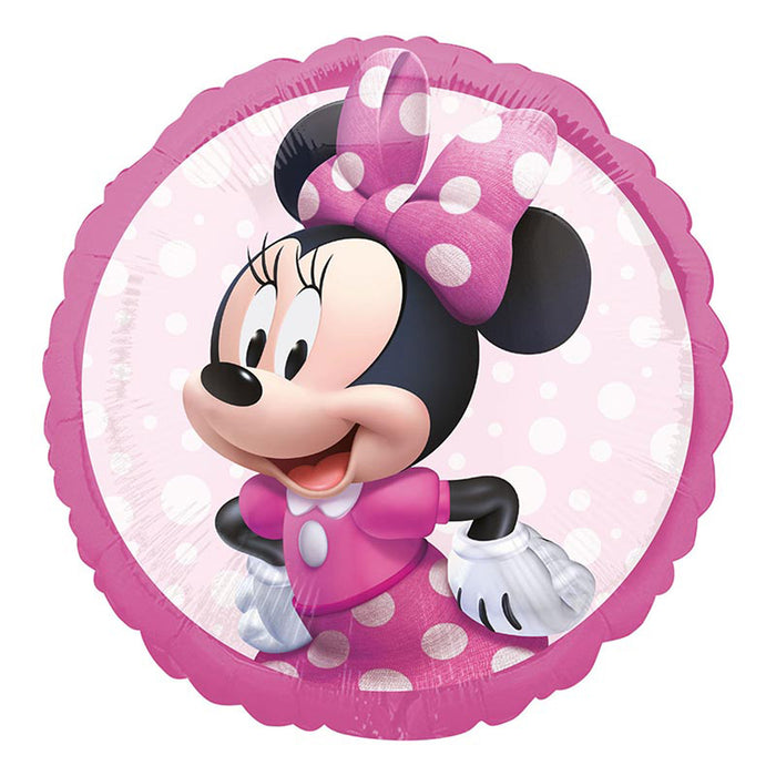 ABC18 Folienballon "Minnie Maus Forever" S60 | Ø 45 cm