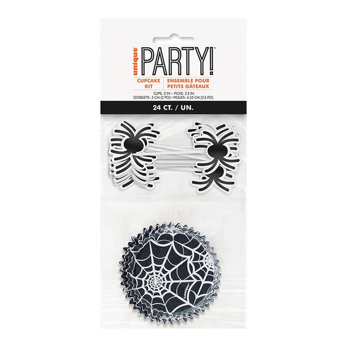 Cupcake Kit Spinnen 24er