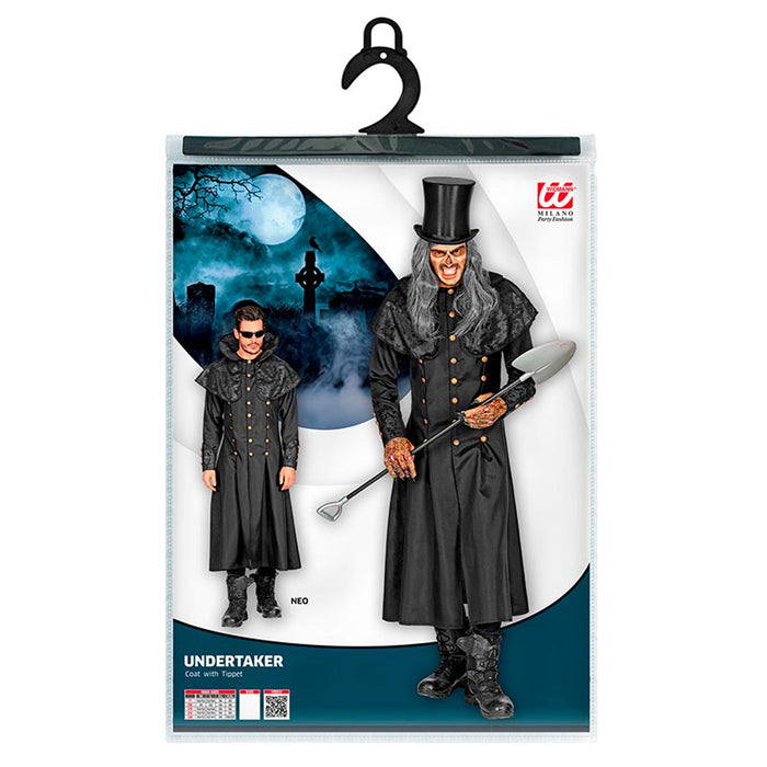 Kostüm Totengräber (Mantel mit Kragen)