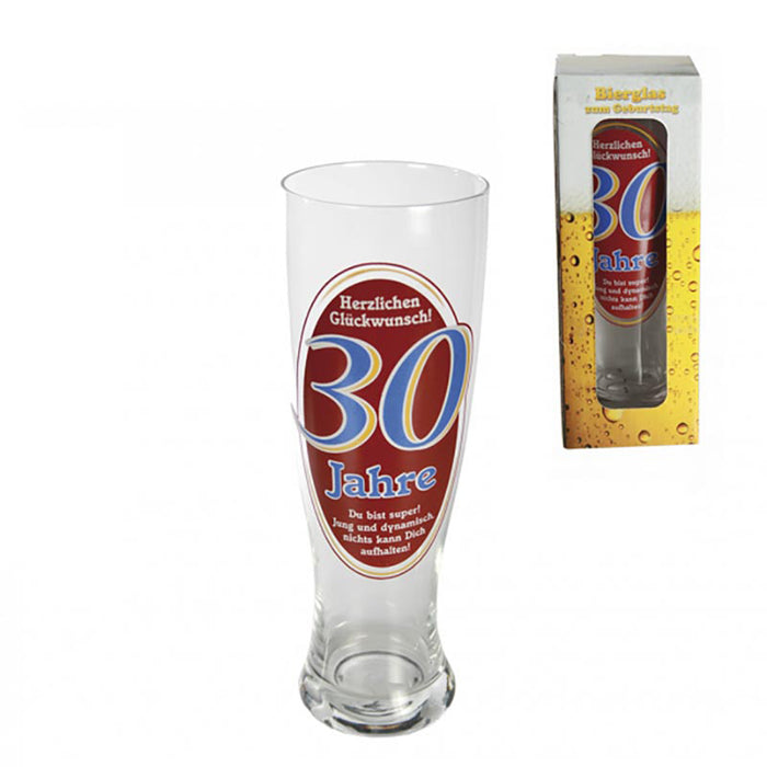 Bierglas Weizen Herzlichen Glückwunsch #30