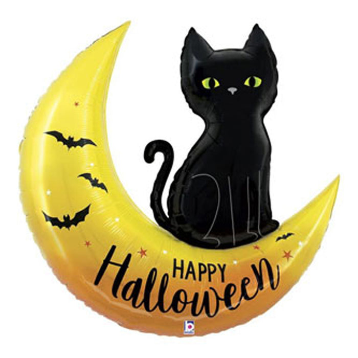 Shape Folienballon "Halloween Moon" | 104 cm